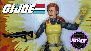 GI Joe Classified Series Retro Scarlett Needless Unboxing