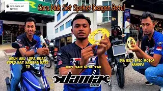 Cara Nak Set Spoket Dengan Betul