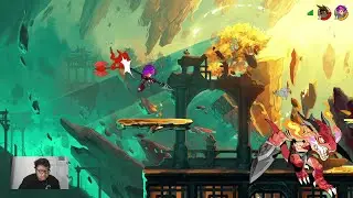 Ragnir Brawlhalla Gameplay Surrenders In COMBO ADA Spear Weapon