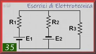 32. Sovrapposizione degli effetti - ESERCIZI DI ELETTROTECNICA