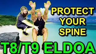 T8/T9 ELDOA HYPERKYPHOSIS POSTURE CORRECTOR | Posture Exercises to Reduce Kyphosis | Osteopathy Tool