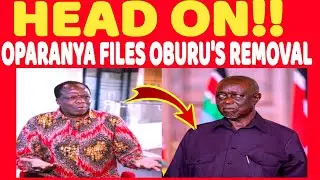 DRAMA!!oparanya and Western ODM leaders confirm Oburu's removal before 2027,damand deputy president 