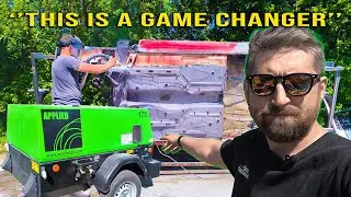 Insane Aquablast Results &ndash; Car Ready for Paint Next Day!