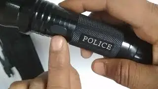 Toqon Strong Flashlight Torch Type Rechargable Teaser Heavy Duty Baton 1000KV Stun Gun