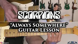 Scorpions - Always Somewhere Guitar Lesson