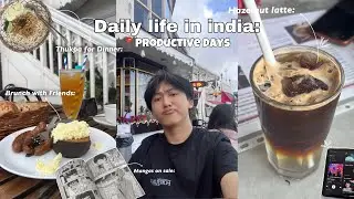 Daily life in India | life of an Indian boy | productive days | aesthetic vlog 🍜