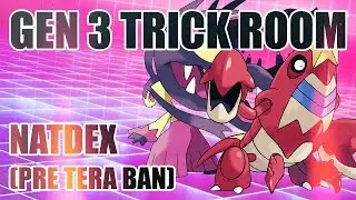 Using a GEN 3 Trick Room team on National Dex!