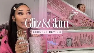 (TikTok VIRAL) Glitz & Glam Makeup Brushes!!