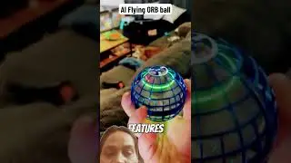 Flying Ball Toy with RGB Lights | #viral #toys   