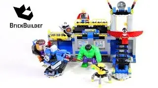 Lego Super Heroes 76018 Hulk Lab Smash - Lego Speed Build