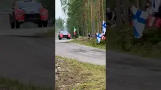 This is flat out rallying 🤩🇫🇮