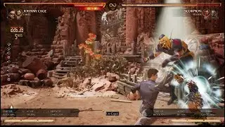 Johnny Cage Double Hype Combo 🤍#MK1#mortalkombat1gameplay #combo #gameplay