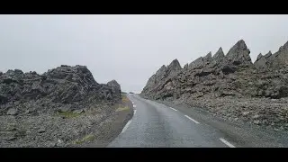 Norwegian scenic route Varanger. Nasjonal turistveg Varanger.