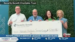 Kansas Children&rsquo;s Service League receives $5,000 donation