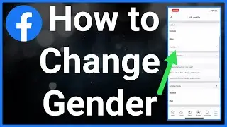How To Change Gender On Facebook