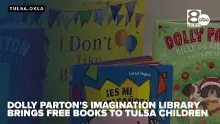 Dolly Parton's Imagination Library brings free books to Tulsa children