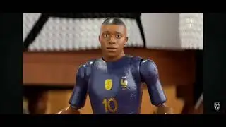 Toy story of football players and legend