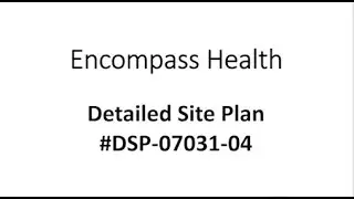 Bowie Advisory Planning Board Virtual Hearing - Encompass Health