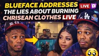 BLUEFACE SHUTS DOWN THE &ldquo;CHRISEAN CLOTHES&rdquo; RUMOR LIVE 😳 (STUNNA REACTS!)