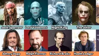 Top Iconic Film Characters Without Makeup: The Real Faces Behind the Roles!