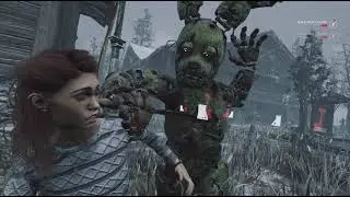 Extremely Goated gameplay with springtrap dbd No commentary Ps5