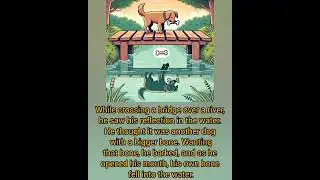 Storyntime /the dog and its reflection