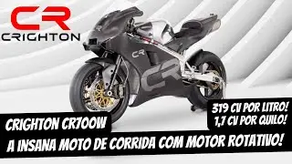 CRIGHTON CR700W - THE INSANE ROTARY ENGINE RACING BIKE!!