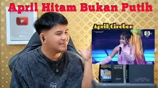 Reaction April Memukau Penonton Lagu Hitam Bukan Putih