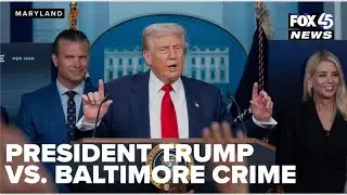 Maryland, Baltimore fight back against Trump crime claims
