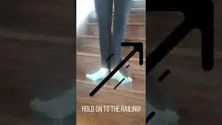 Staircase Calf Strength Challenge