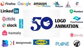 50 Анимация логотипа 2022 | Движение логотипа | Лучший логотип 50 Animatsiya logotipa