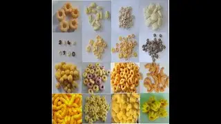 snack food machine /  snack pellet food extruder