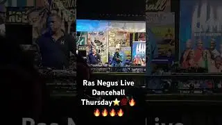 Ras Negus Live@ Dancehall Thursday25.07.2025.