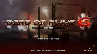 Dead Or Alive 6 Deluxe Demo Gameplay