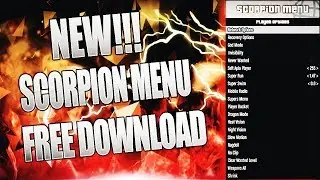 NEW!!! GTA 5 FREE SCORPION MOD MENU 2018!! | FREE DOWNLOAD | (RGH/JTAG ONLY)