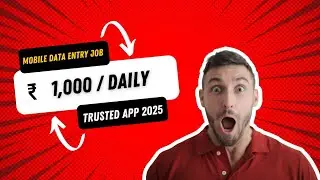 RichIndia Mobile Data Entry Job | Work From Home | Daily ₹1000 | Trusted Remote Work 2025