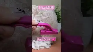 #newasmr #asmr #crystals #rosequartz #asmrbrushing #brushingasmr #relaxing #soothingrelaxation