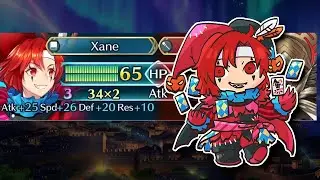 Xane Showcase with Combat Animation | Tier 21+ | Aether Raid Mock Battles | Fire Emblem Heroes