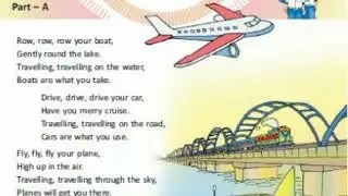 Traveling traveling rhyme, Class-4, English