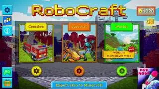 RoboCraft: Building & Survival Craft - Robot World - GAMEPLAY 3