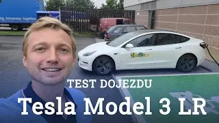 Ujede Tesla Model 3 Long Range po dálnici 400km? To jsme vyzkoušeli v reálném testu.