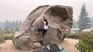 Mama Cat Arete, V5. Lake Tahoe