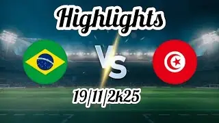 2. Brazil vs Tunisia &ndash; Intense World Cup Qualifier Battle!#fifa#footballskill#footballshorts#ronaldo