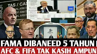 Hancur! FAM Malaysia Kena BANNED 5 Tahun, Banding Ditolak CAS & AFC Tak Kasih Ampun!&rdquo;