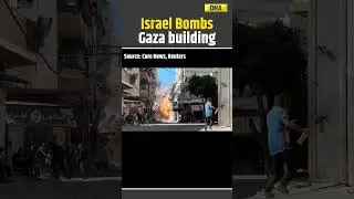 Israel Gaza War: Israel Bombs High-Rise Building in Gaza, Claims Building Rigged With Explosives