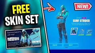 How to Get The Intel X Fortnite Bundle! (Free Splash Damage EXCLUSIVE Skin)