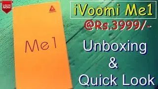 iVOOMi ME1 Handset Unboxing & Quick Look..[HINDI]