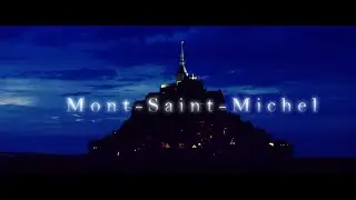 4k | France | Mont-saint-Michel | Night 🇫🇷 #travel #europe #europetravel