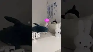 mesmerizing Jellyfish Levitating Night Light: A Unique Decor Addition#jellyfish #nightlight