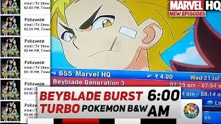 Beyblade Burst Turbo Starting Now | Pokemon Black And White Overday | With Schedule | By ANIME DEVIL
